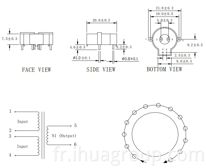 Mesure Application Air Core Coil Current Wireless Current pour l'automatisation industrielle